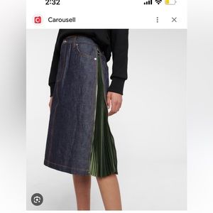 A.P.C.Sakai jean skirt size M
